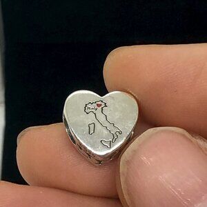 ✨🔥Pandora Italy map Charm S925 Silver with box